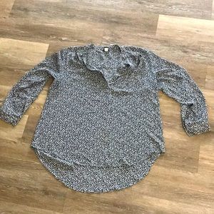 Cheetah print torrid blouse